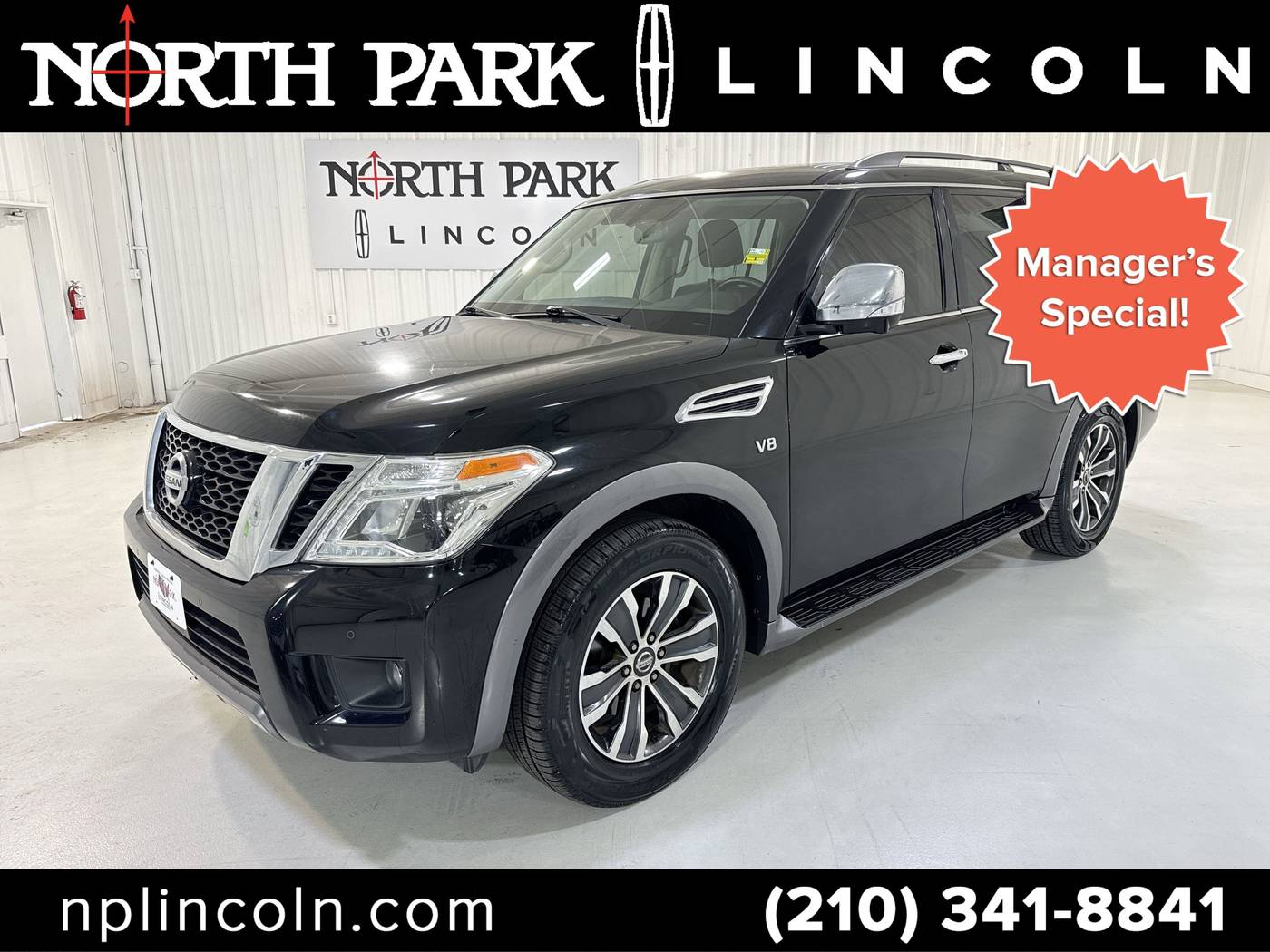 2019 Nissan Armada SL — SUV — 115,219 mi — San Antonio, TX