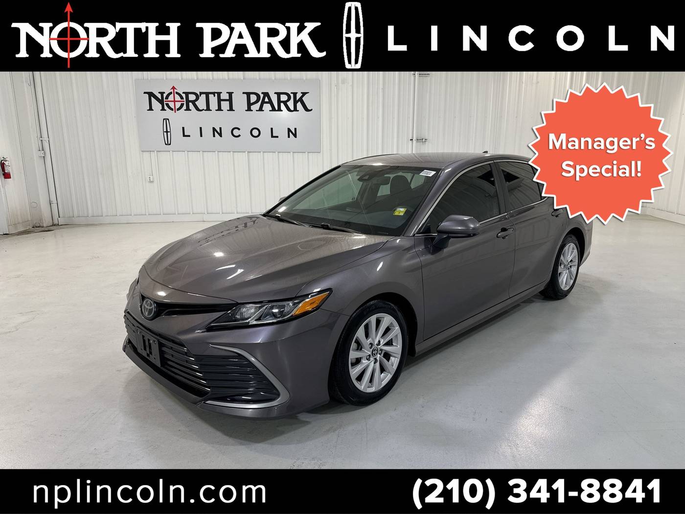 2022 Toyota Camry LE — Sedan — 34,783 mi — San Antonio, TX