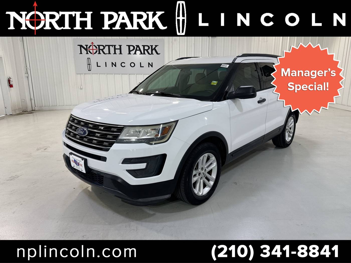 2017 Ford Explorer Base — SUV — 74,697 mi — San Antonio, TX