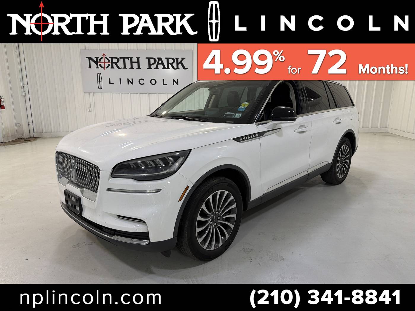 2022 Lincoln Aviator Standard — SUV — 24,697 mi — San Antonio, TX