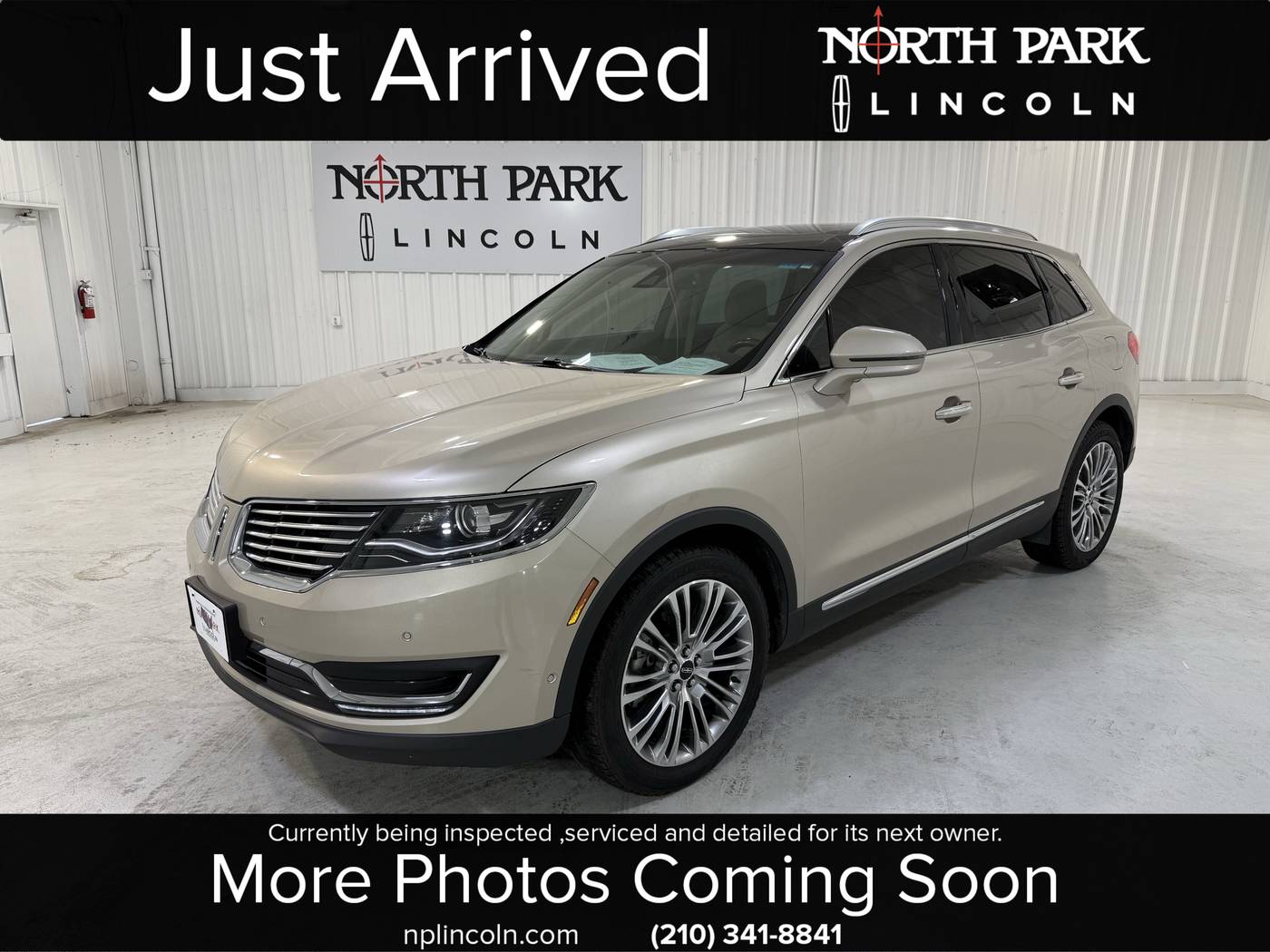 2017 Lincoln MKX Reserve — SUV — 25,714 mi — San Antonio, TX