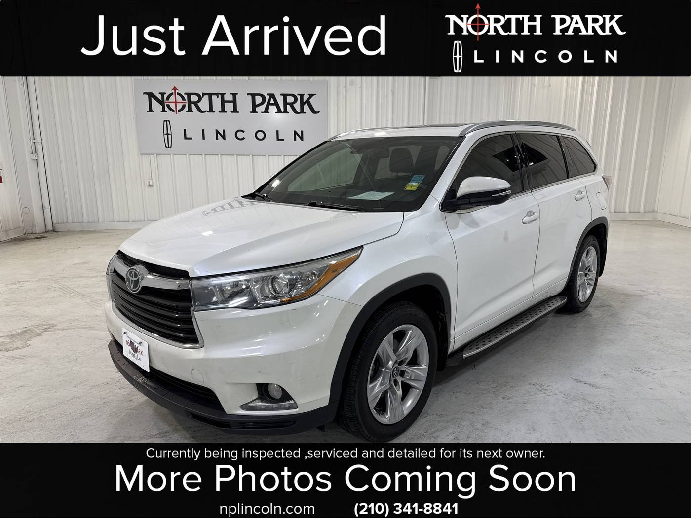 2016 Toyota Highlander Limited Platinum — SUV — 90,595 mi — San Antonio, TX