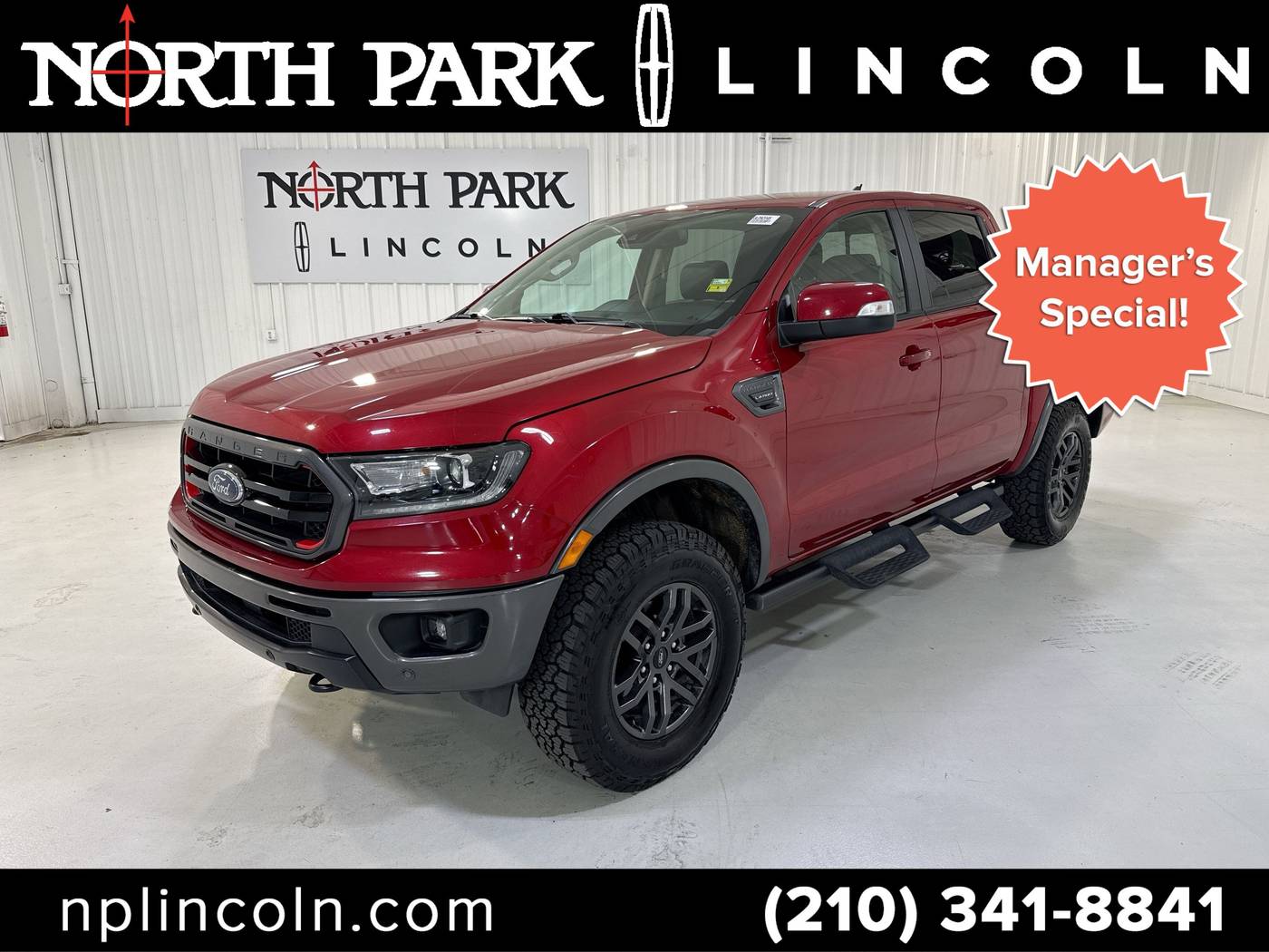 2021 Ford Ranger Lariat — Pickup Truck — 73,359 mi — San Antonio, TX