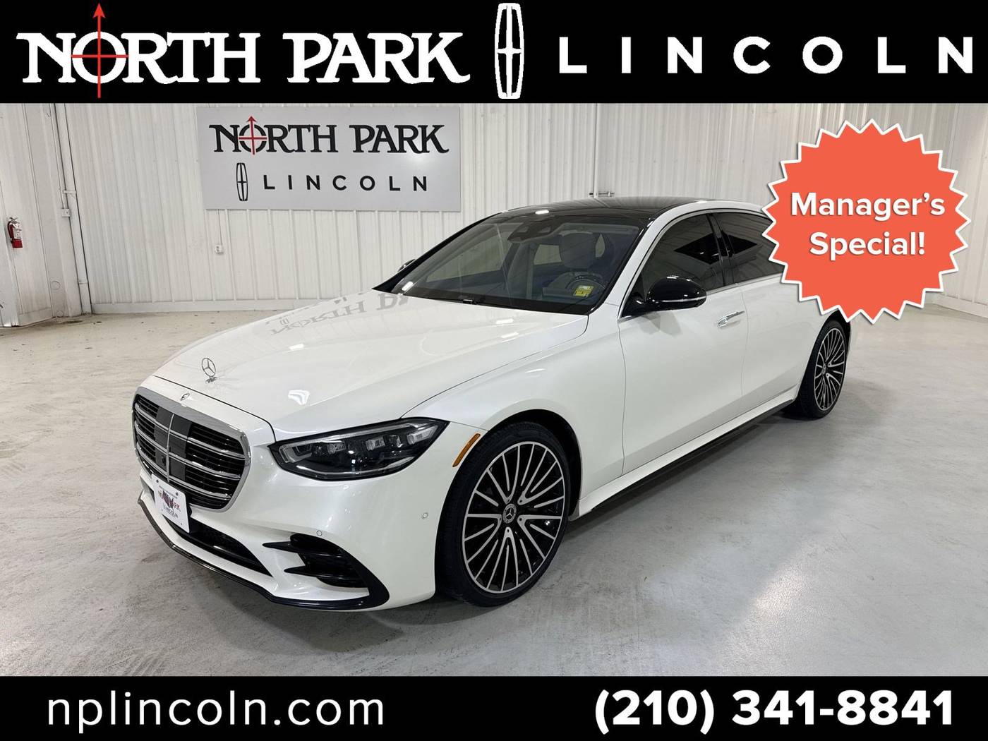 2022 Mercedes-Benz S-Class S 580 — Sedan — 25,260 mi — San Antonio, TX