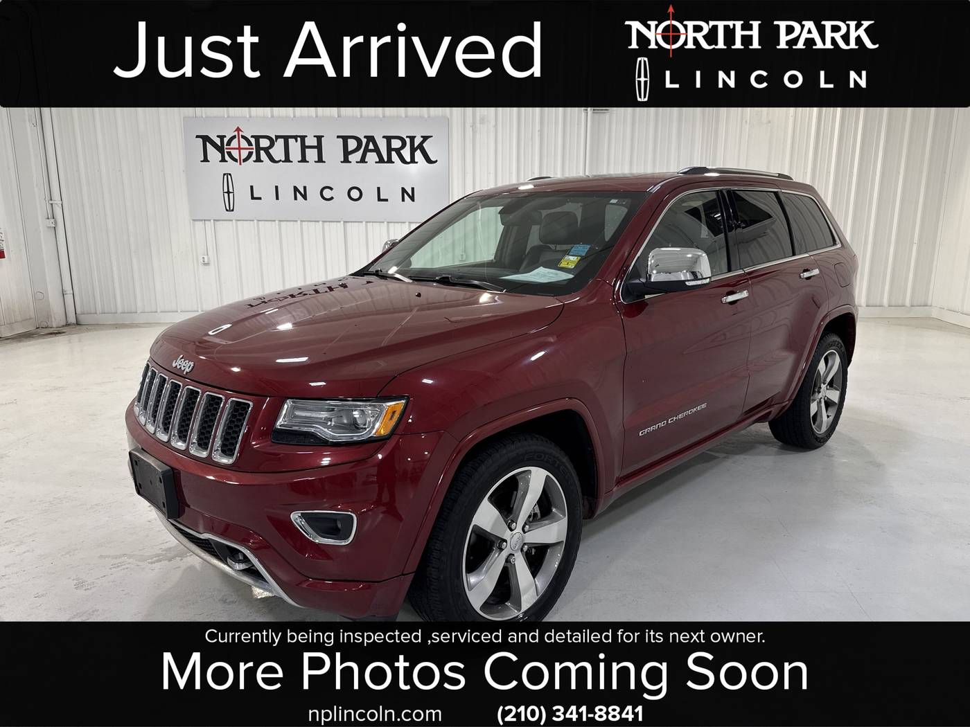 2015 Jeep Grand Cherokee Overland — SUV — 38,486 mi — San Antonio, TX