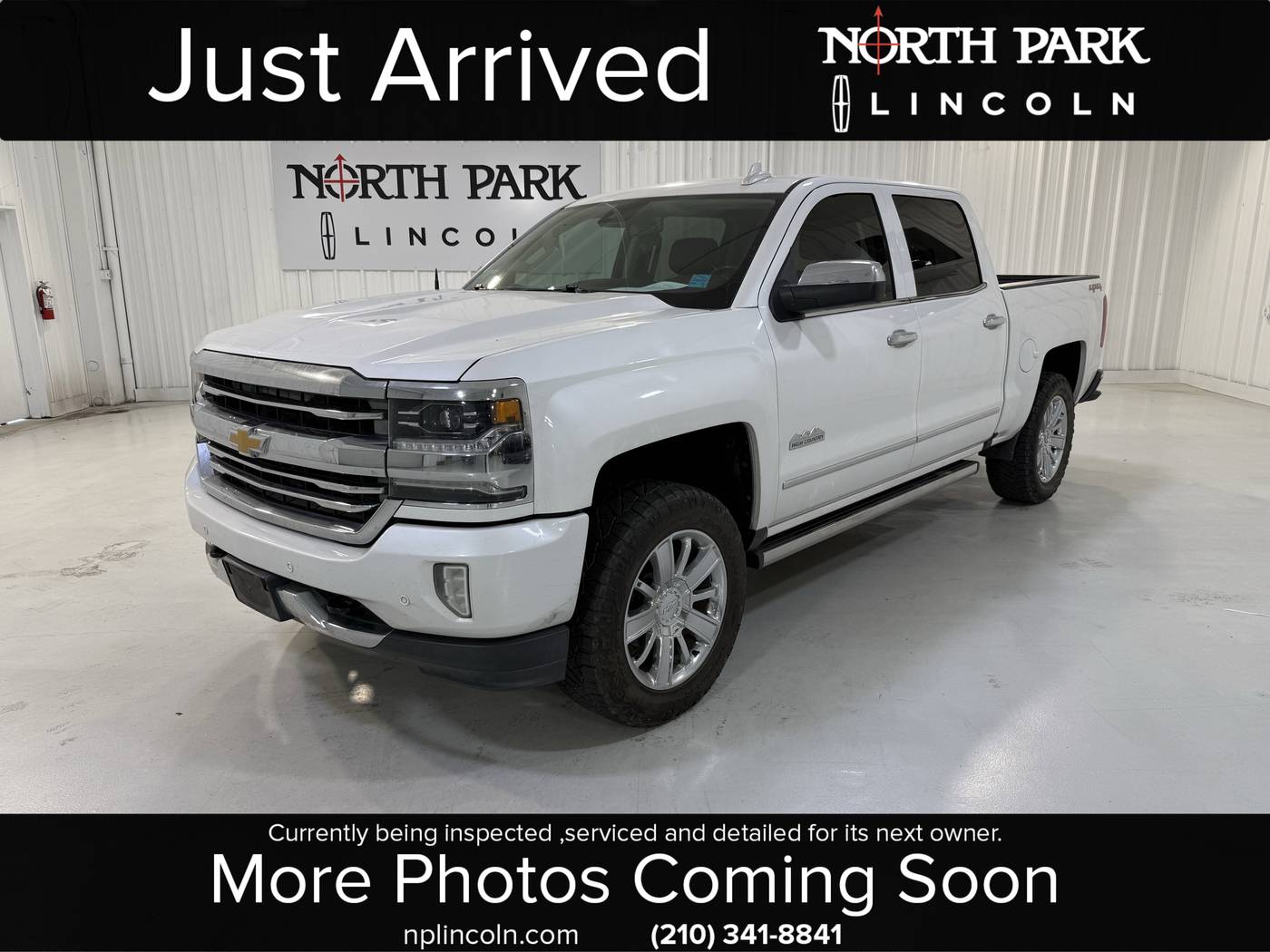 2017 Chevrolet Silverado 1500 High Country — Pickup Truck — 129,869 mi — San Antonio, TX