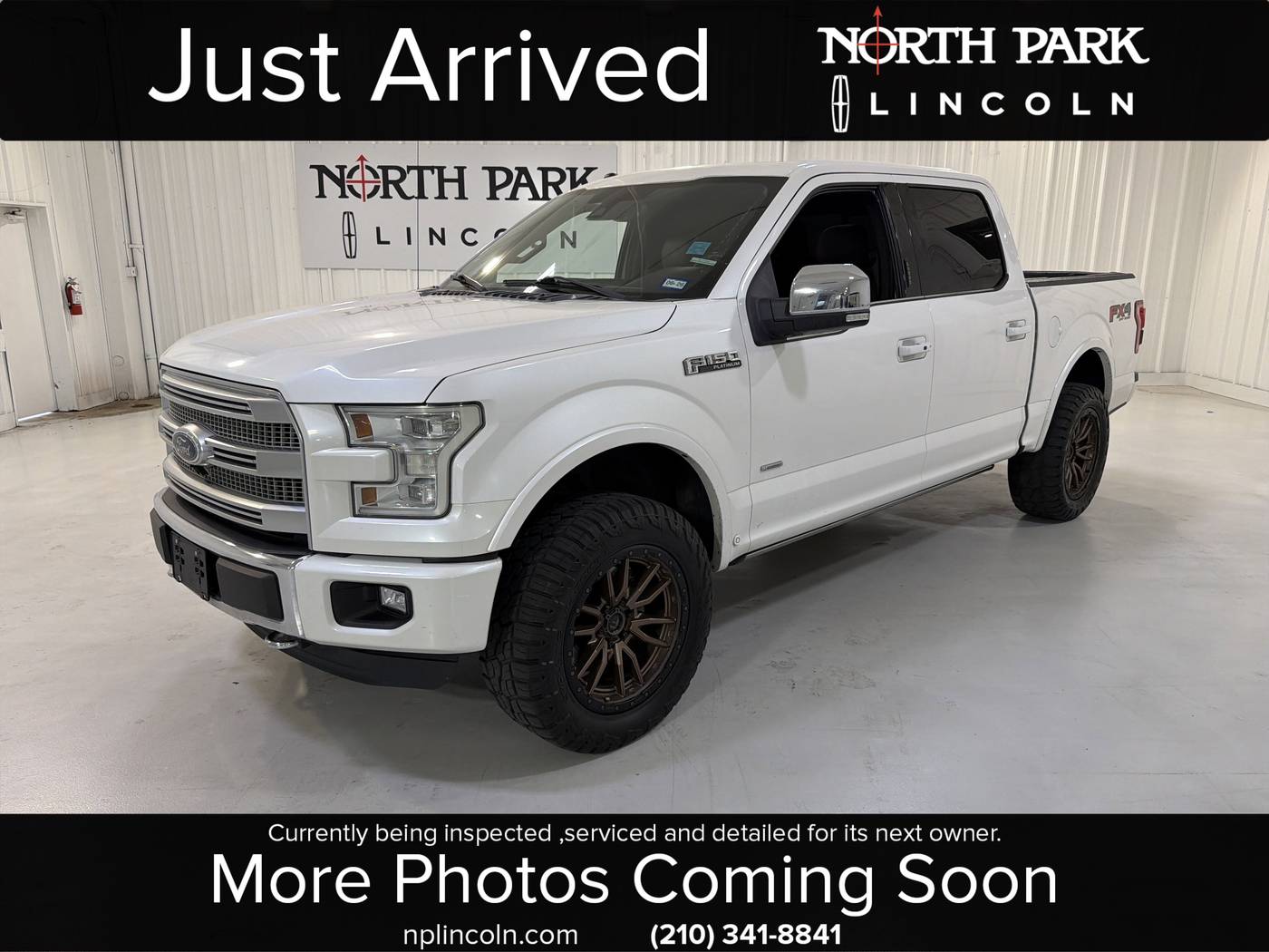 2015 Ford F-150 Platinum — Pickup Truck — 125,415 mi — San Antonio, TX