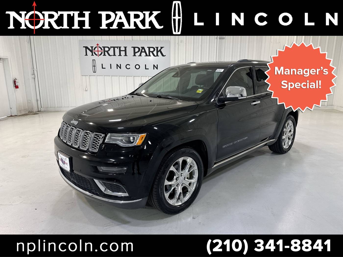 2019 Jeep Grand Cherokee Summit — SUV — 101,195 mi — San Antonio, TX