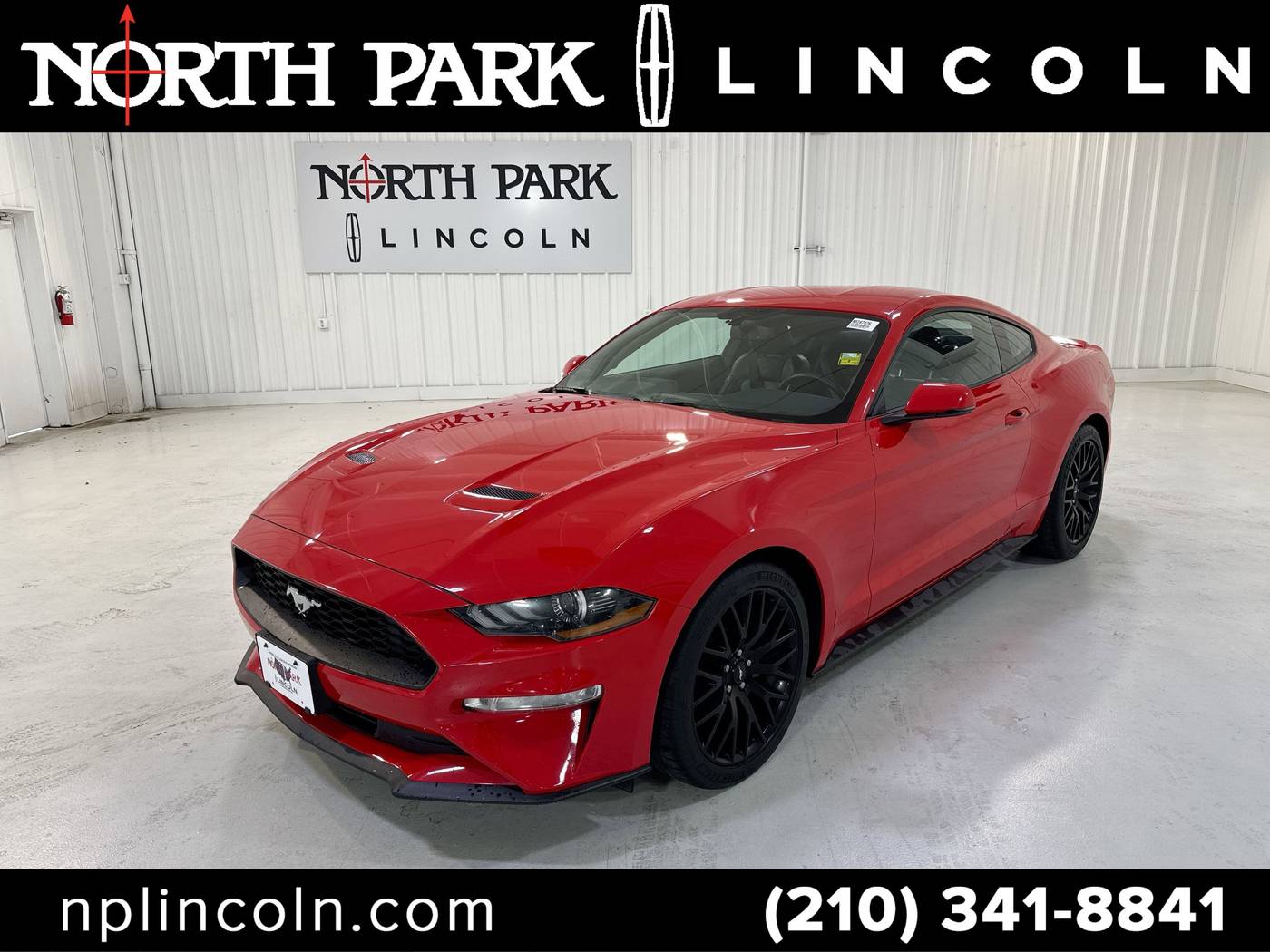 2018 Ford Mustang EcoBoost Premium — Coupe — 54,746 mi — San Antonio, TX