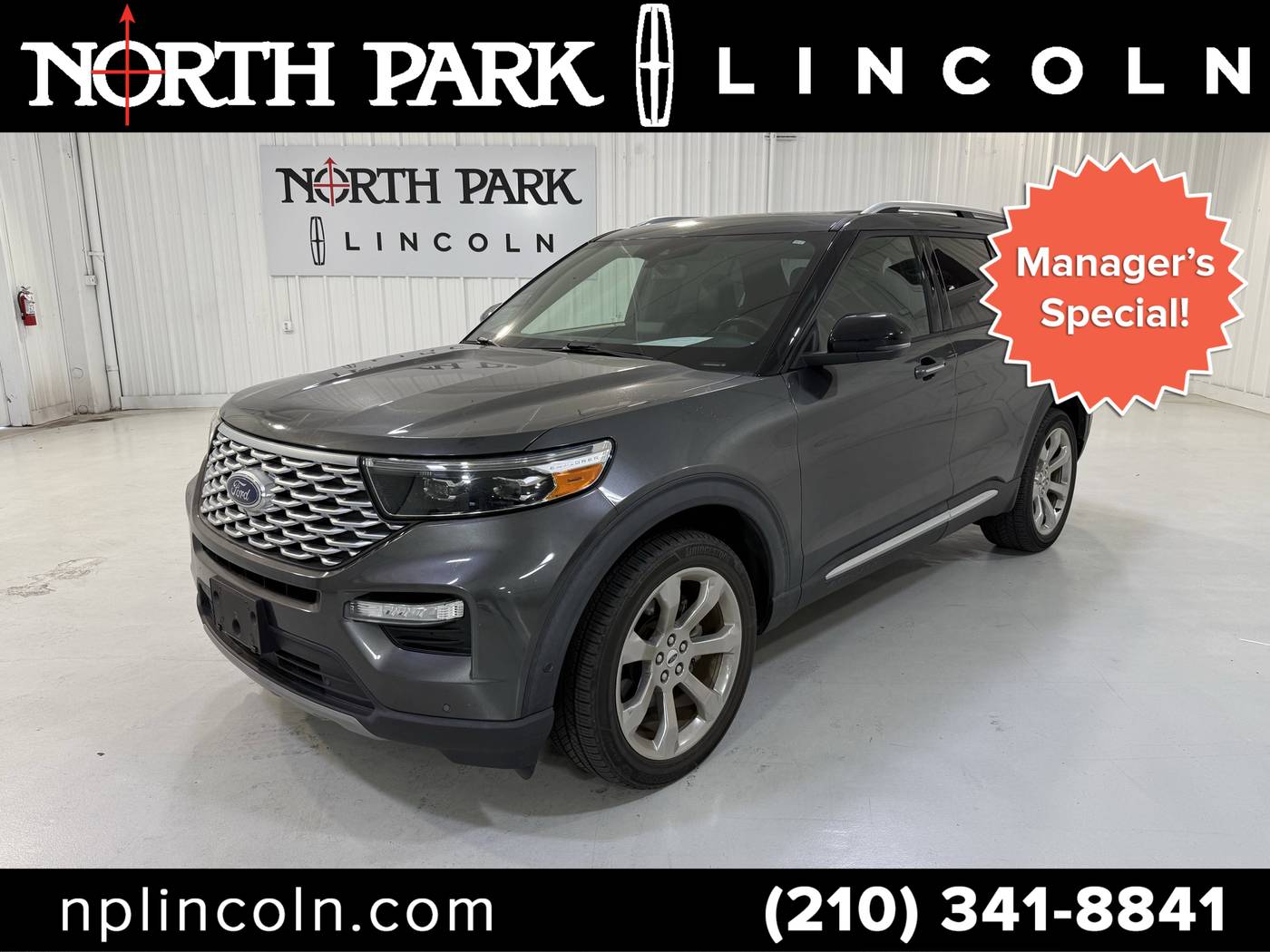 2020 Ford Explorer Platinum — SUV — 40,094 mi — San Antonio, TX
