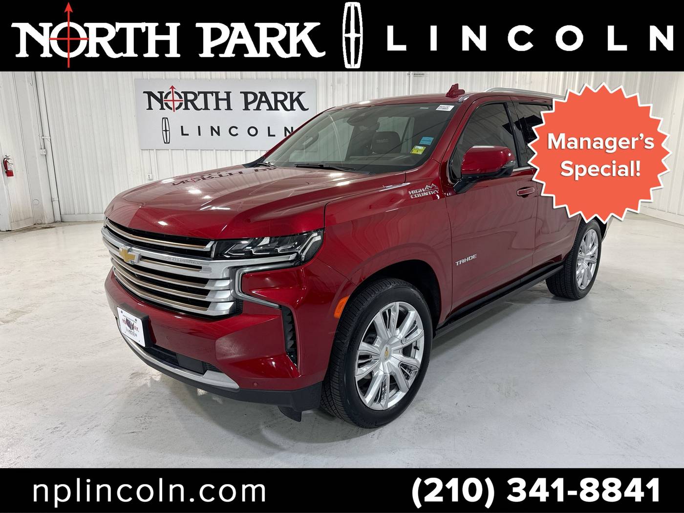 2023 Chevrolet Tahoe High Country — SUV — 21,139 mi — San Antonio, TX