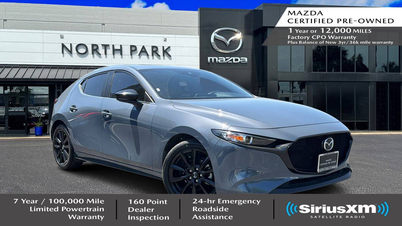 2023 Mazda Mazda3 Carbon Edition — Hatchback — 42,781 mi — San Antonio, TX
