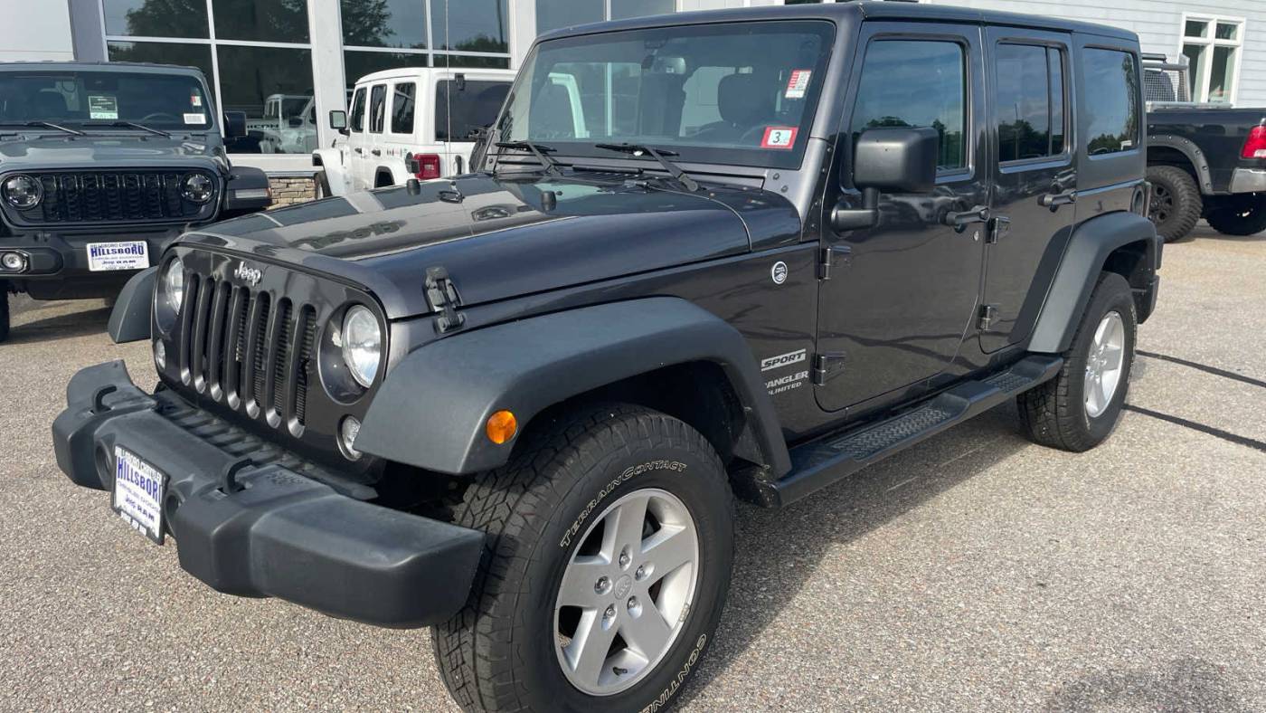 2017 Jeep Wrangler Sport — SUV — 49,067 mi — Hillsboro, NH