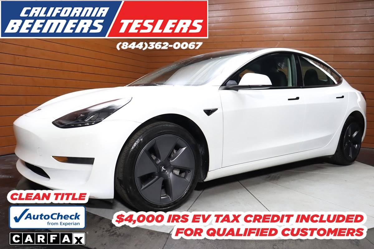 2021 Tesla Model 3 Long Range — Sedan — 42,487 mi — Costa Mesa, CA