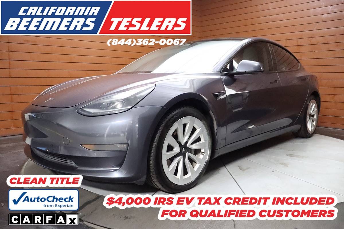 2021 Tesla Model 3 Long Range — Sedan — 44,725 mi — Costa Mesa, CA