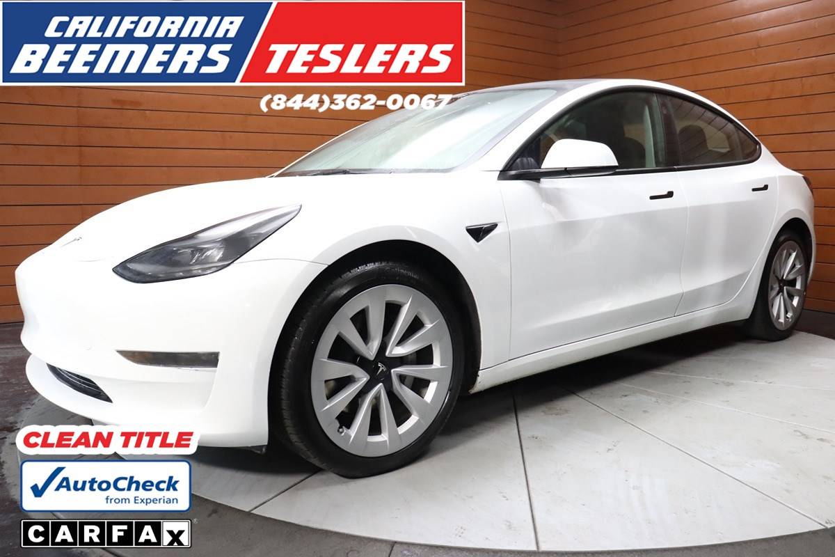 2021 Tesla Model 3 Long Range — Sedan — 27,011 mi — Costa Mesa, CA