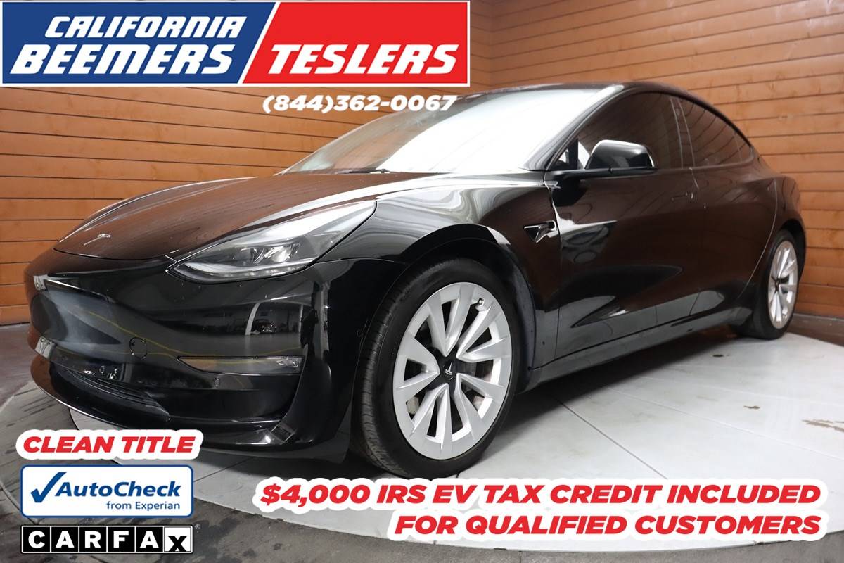 2021 Tesla Model 3 Long Range — Sedan — 38,718 mi — Costa Mesa, CA