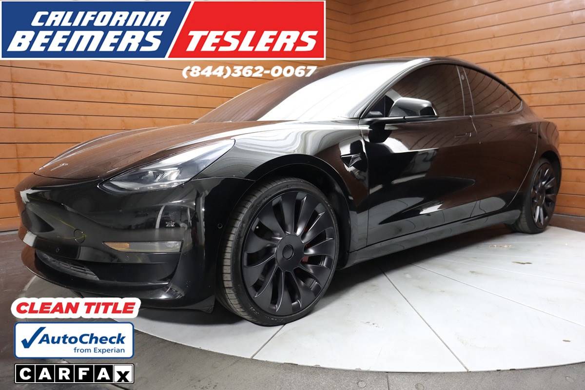 2021 Tesla Model 3 Performance — Sedan — 26,385 mi — Costa Mesa, CA