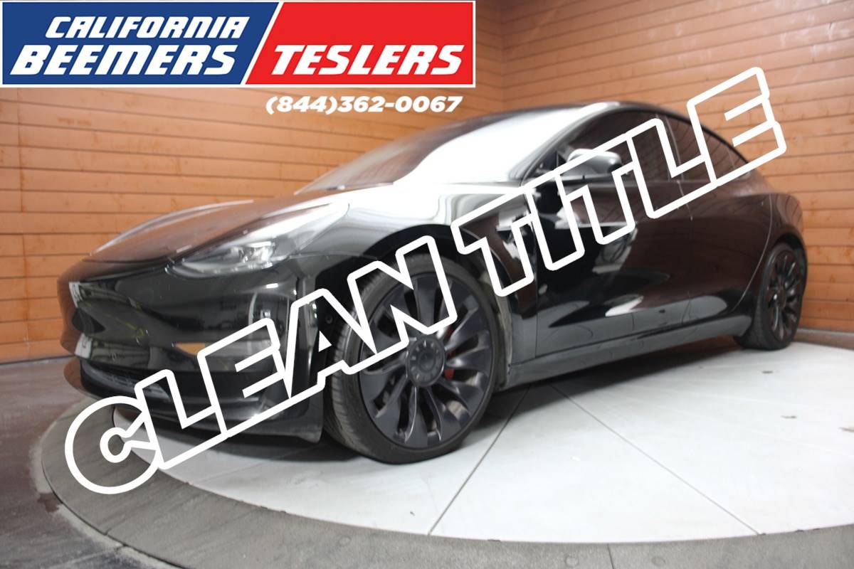 2021 Tesla Model 3 Performance — Sedan — 42,951 mi — Costa Mesa, CA