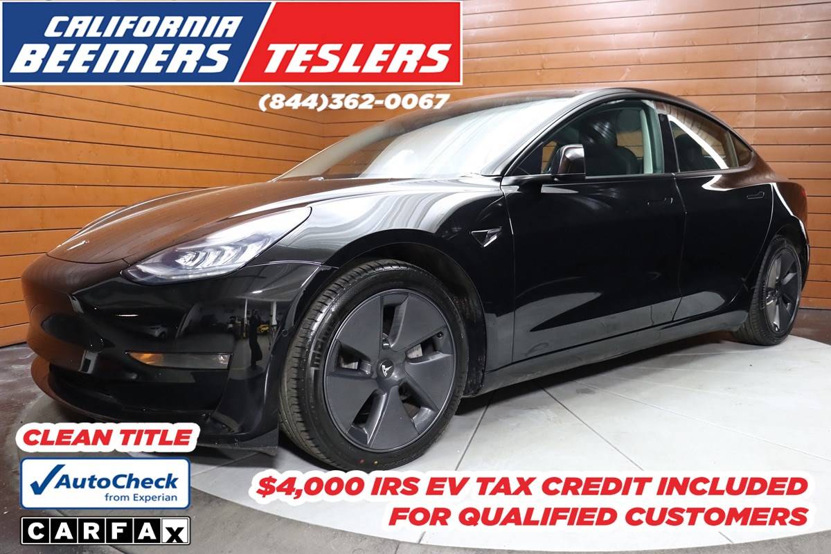 2021 Tesla Model 3 Long Range — Sedan — 55,756 mi — Costa Mesa, CA