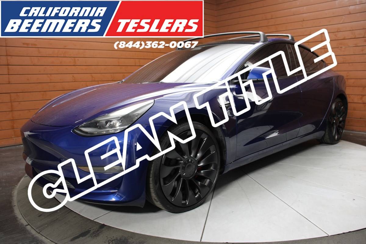 2022 Tesla Model 3 Performance — Sedan — 31,947 mi — Costa Mesa, CA
