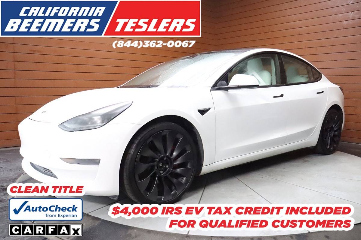 2022 Tesla Model 3 Performance — Sedan — 50,667 mi — Costa Mesa, CA