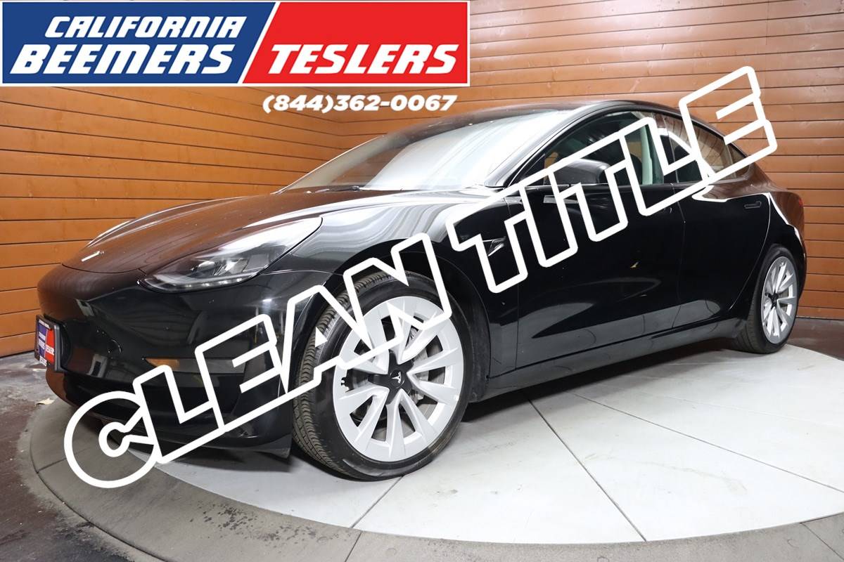 2021 Tesla Model 3 Long Range — Sedan — 51,762 mi — Costa Mesa, CA