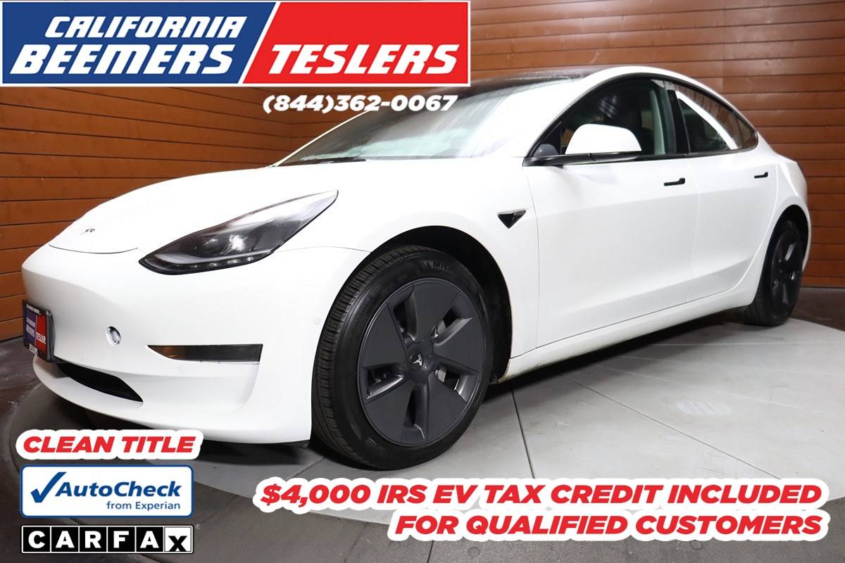 2021 Tesla Model 3 Standard Range Plus — Sedan — 55,604 mi — Costa Mesa, CA