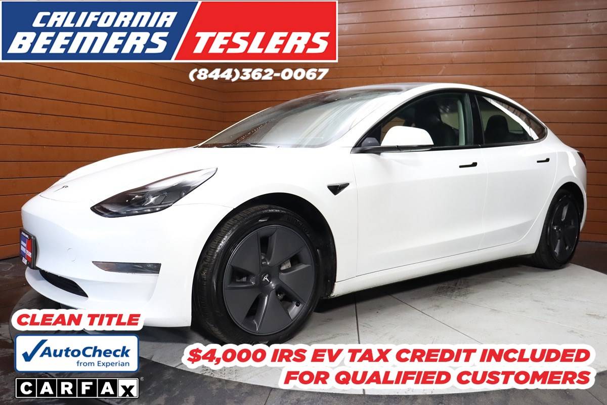 2021 Tesla Model 3 Long Range — Sedan — 44,776 mi — Costa Mesa, CA