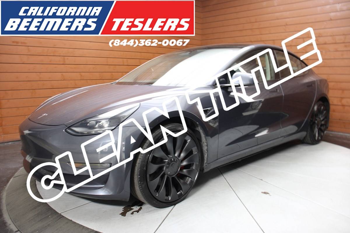 2022 Tesla Model 3 Performance — Sedan — 27,307 mi — Costa Mesa, CA