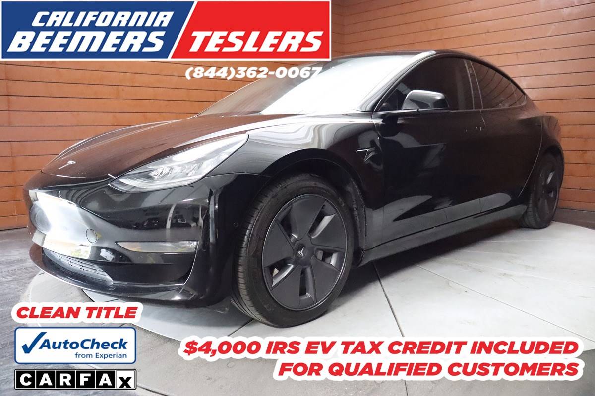 2022 Tesla Model 3 Long Range — Sedan — 49,793 mi — Costa Mesa, CA