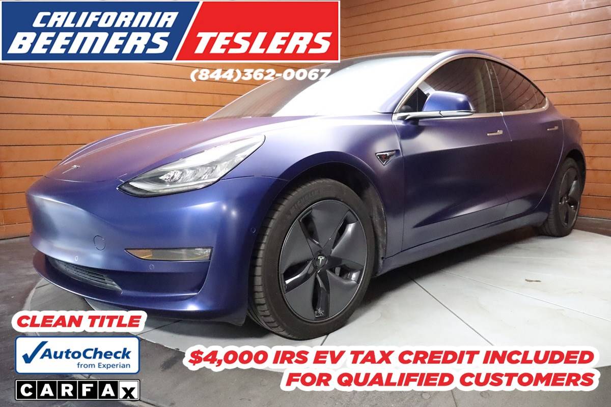2018 Tesla Model 3 Long Range — Sedan — 56,773 mi — Costa Mesa, CA