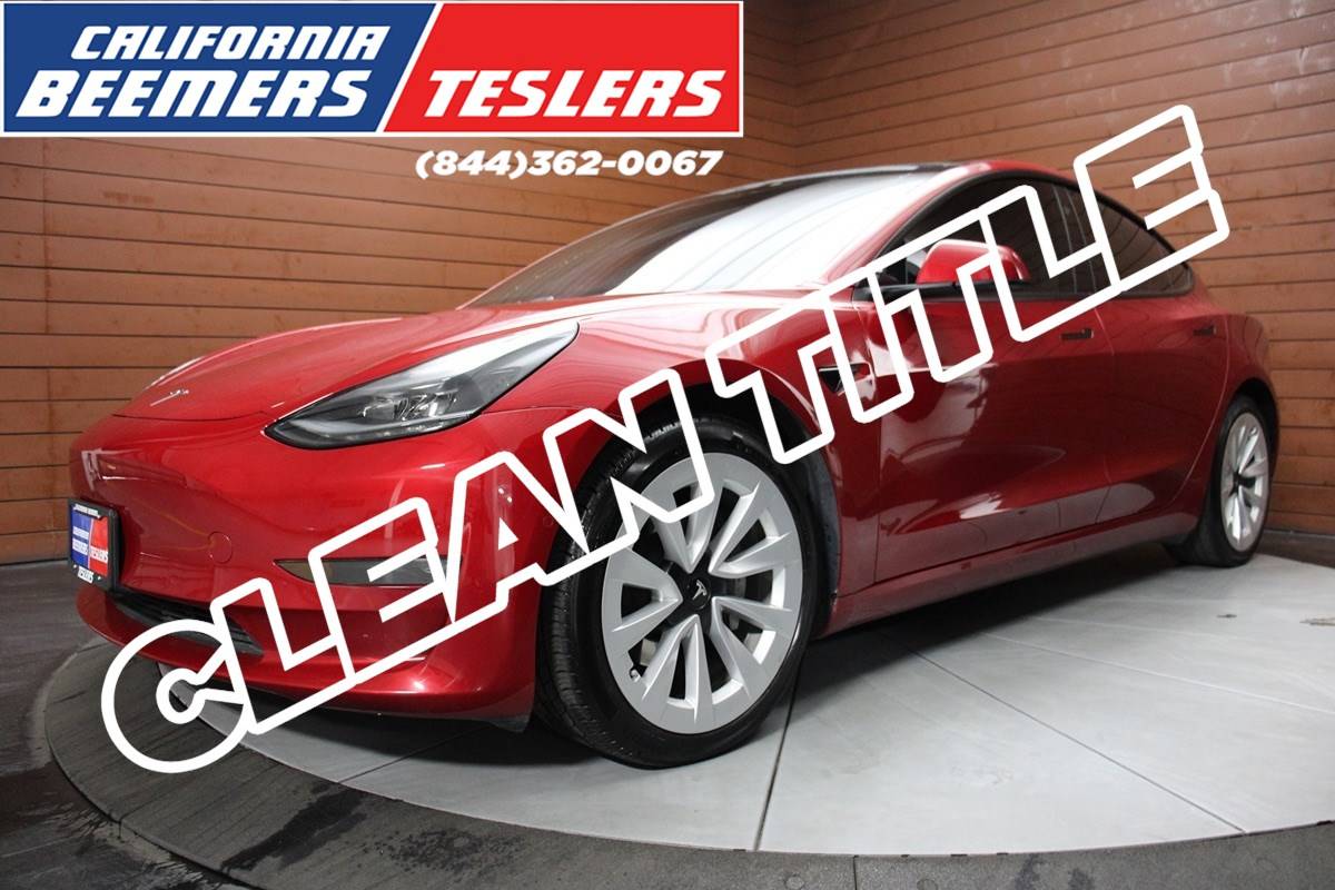 2021 Tesla Model 3 Long Range — Sedan — 36,730 mi — Costa Mesa, CA