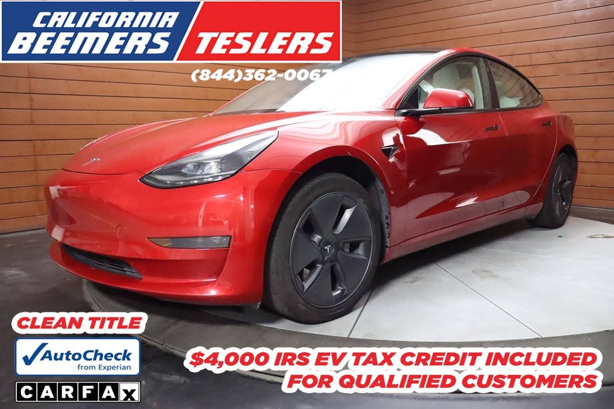 2022 Tesla Model 3 Standard Range Plus — Sedan — 63,713 mi — Costa Mesa, CA