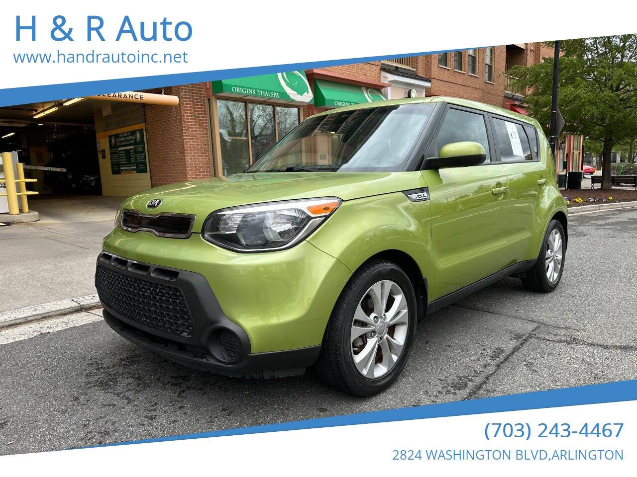 2015 Kia Soul + — Hatchback — 95,330 mi — Arlington, VA