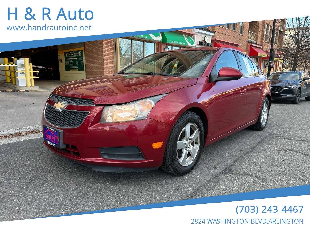 2014 Chevrolet Cruze 1LT — Sedan — 129,671 mi — Arlington, VA