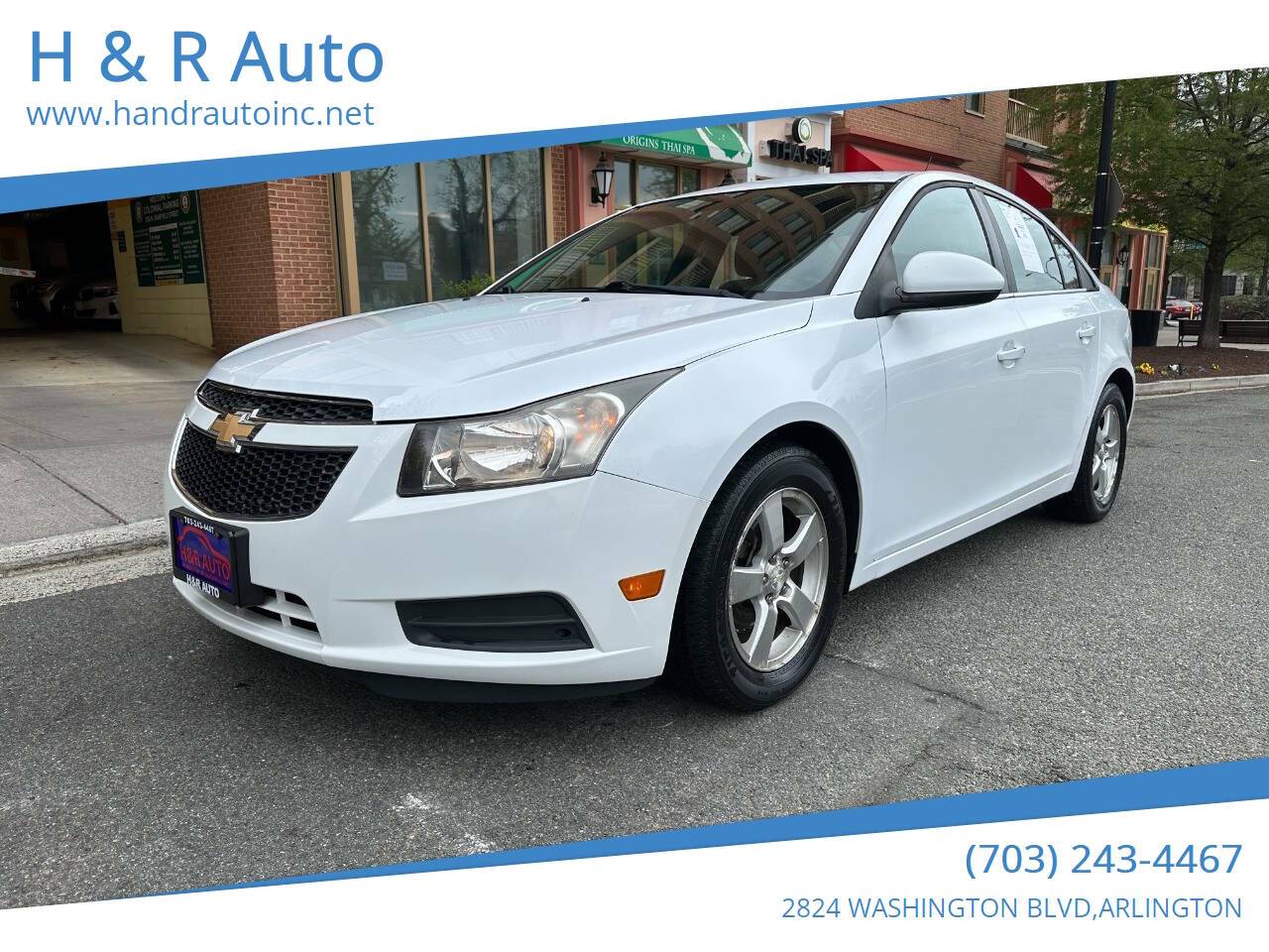 2012 Chevrolet Cruze 1LT — Sedan — 104,665 mi — Arlington, VA