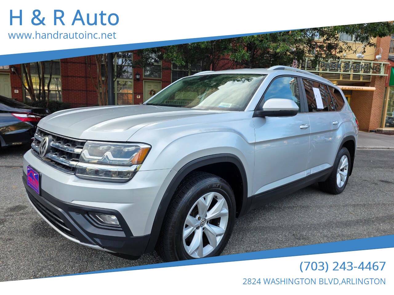 2018 Volkswagen Atlas SE — SUV — 125,453 mi — Arlington, VA