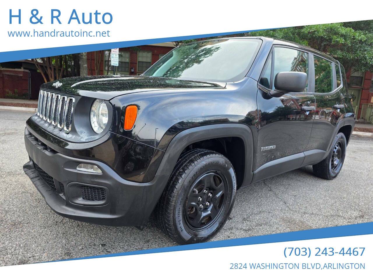 2018 Jeep Renegade Sport — SUV — 115,205 mi — Arlington, VA