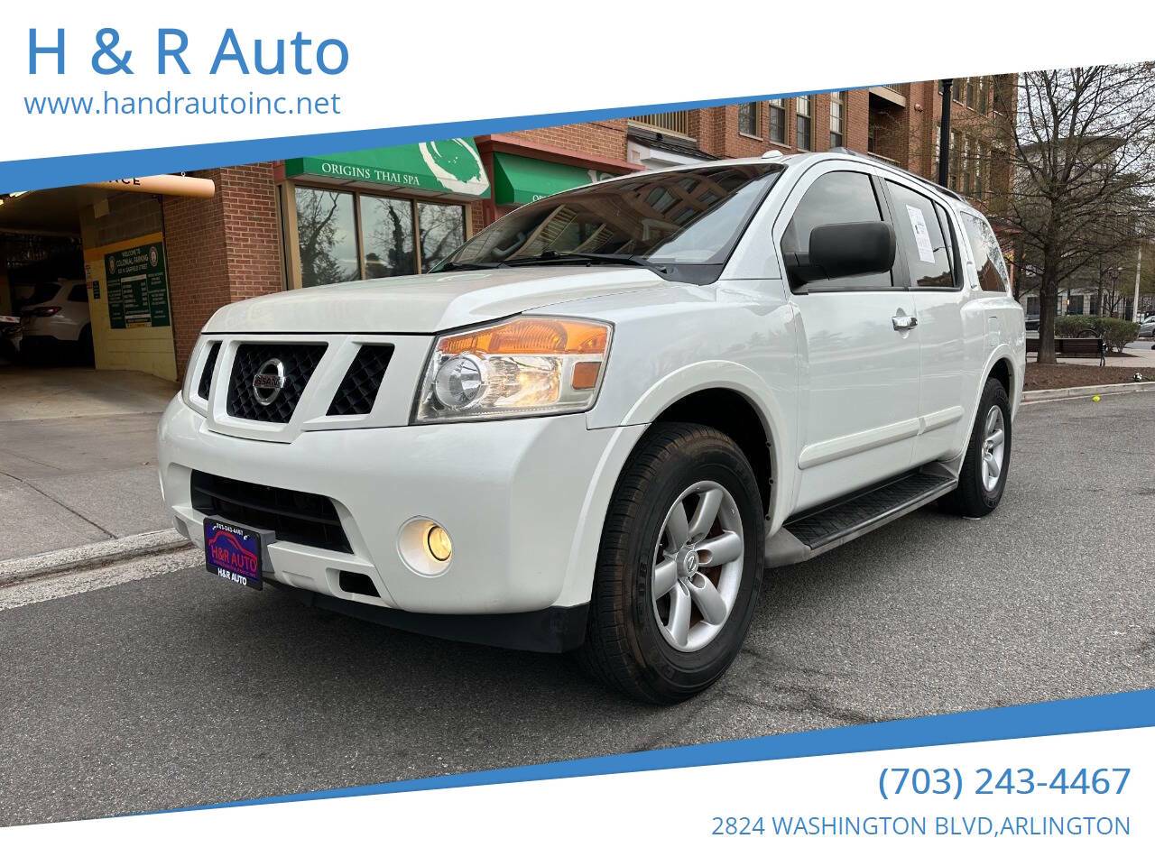 2013 Nissan Armada SV — SUV — 116,221 mi — Arlington, VA