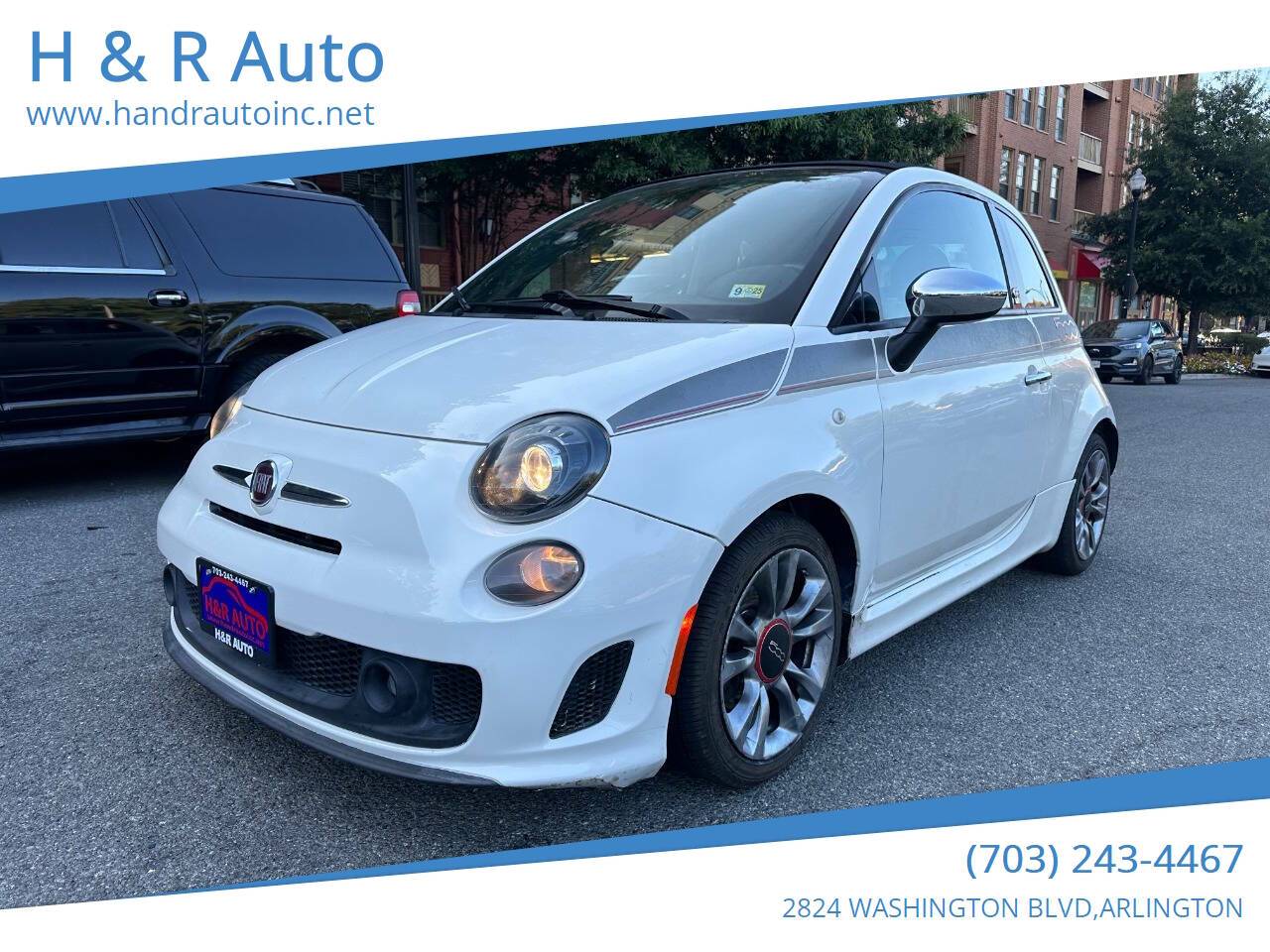 2014 FIAT 500 GQ Edition — Convertible — 59,432 mi — Arlington, VA