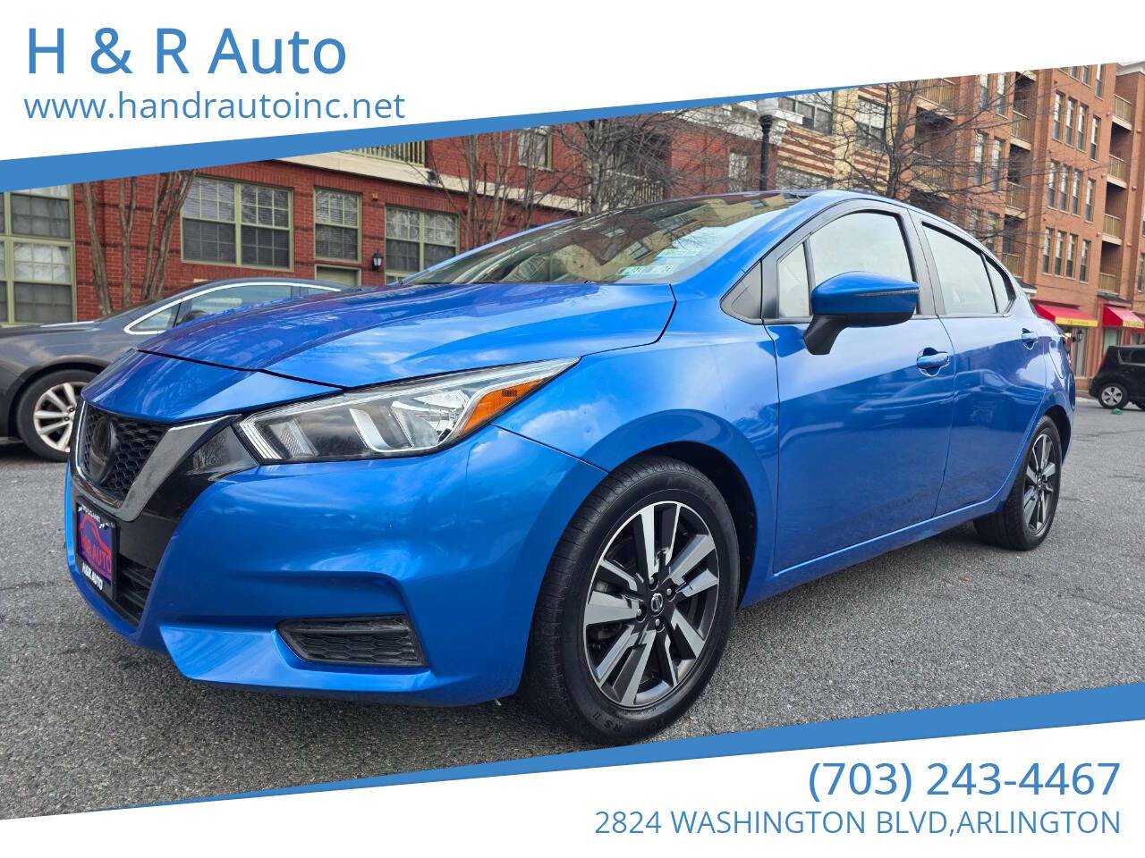 2021 Nissan Versa SV — Sedan — 77,994 mi — Arlington, VA
