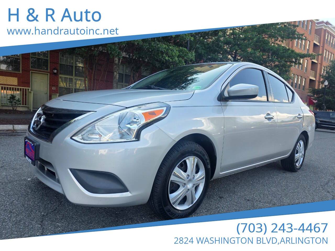 2019 Nissan Versa SV — Sedan — 113,000 mi — Arlington, VA