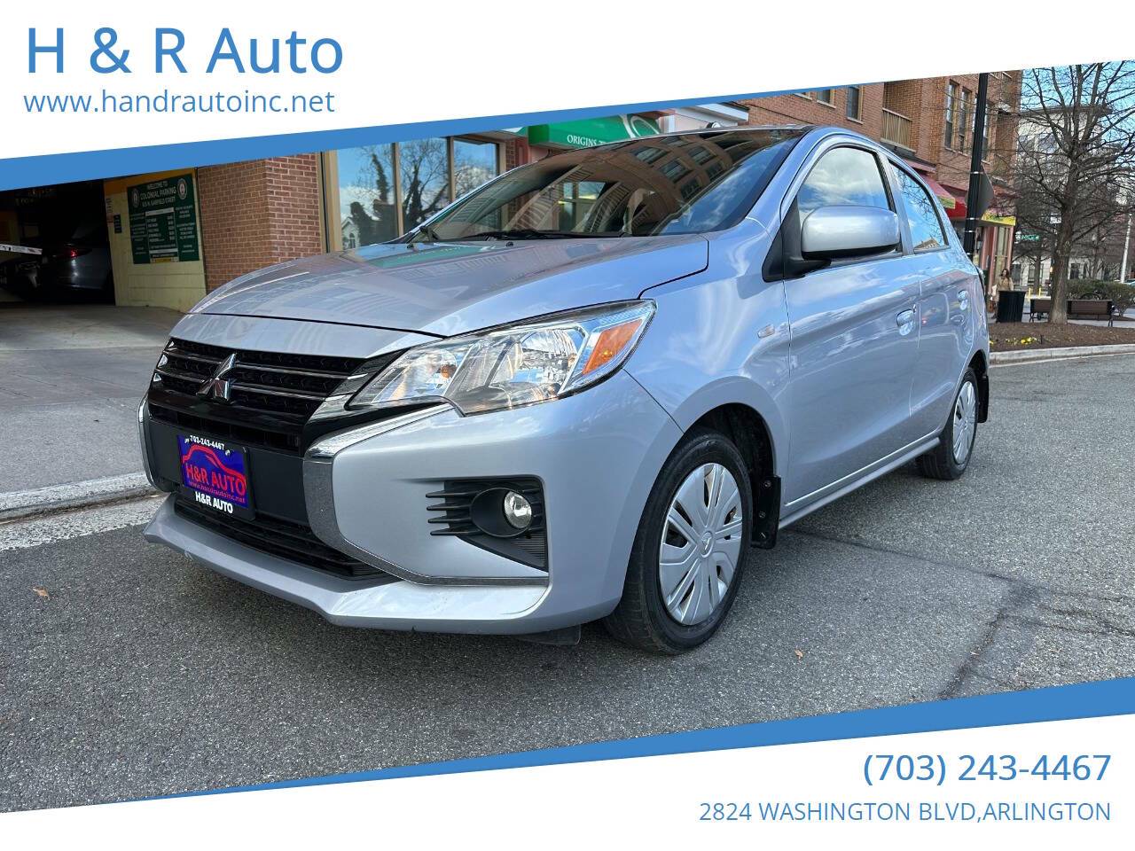 2022 Mitsubishi Mirage ES — Hatchback — 36,506 mi — Arlington, VA