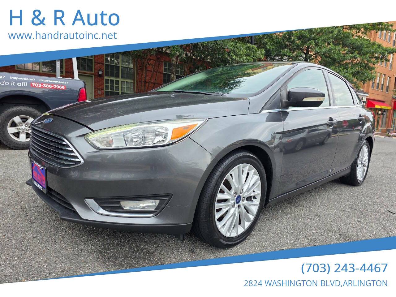 2017 Ford Focus Titanium — Sedan — 100,713 mi — Arlington, VA