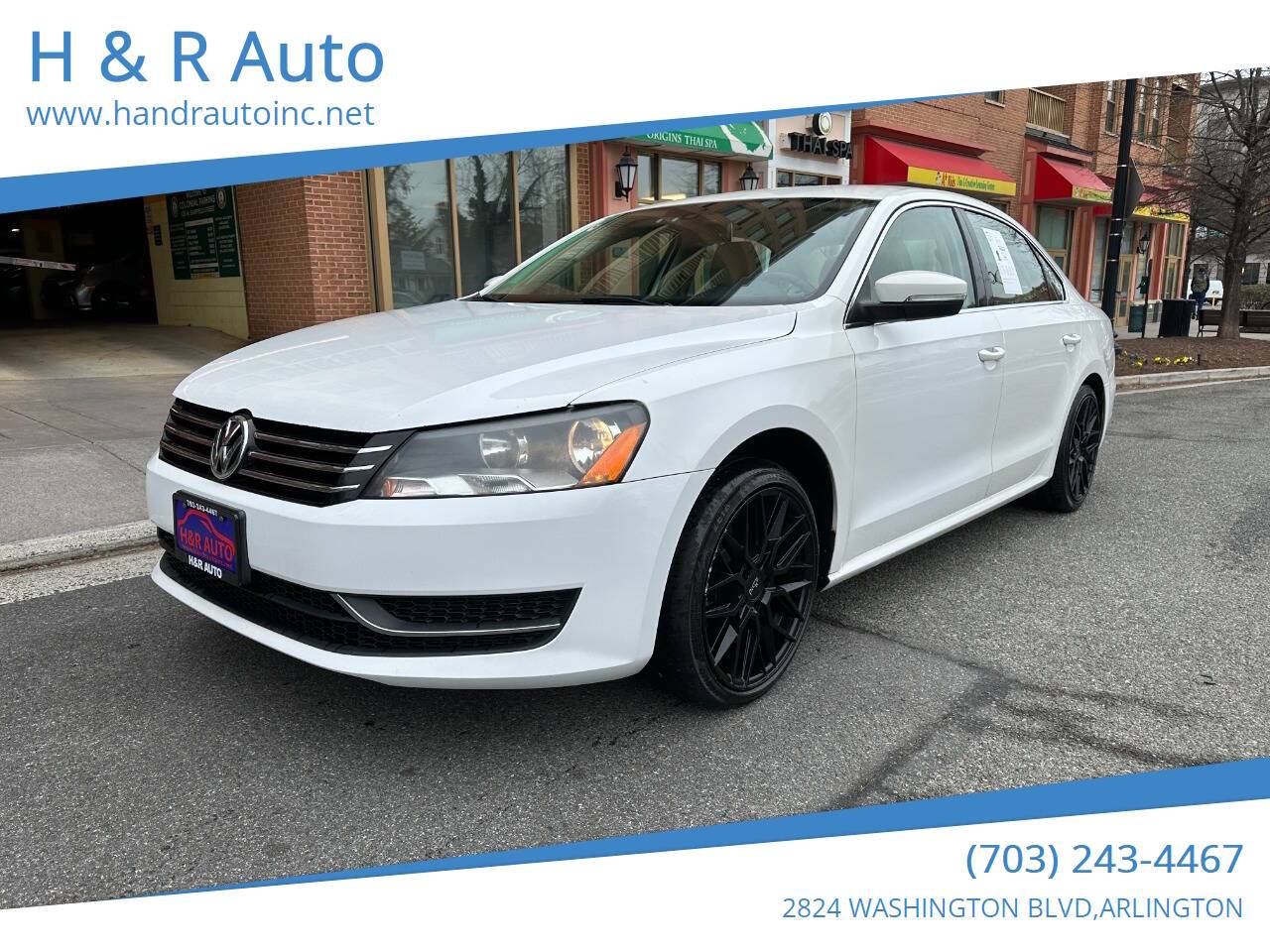 2014 Volkswagen Passat S — Sedan — 100,839 mi — Arlington, VA