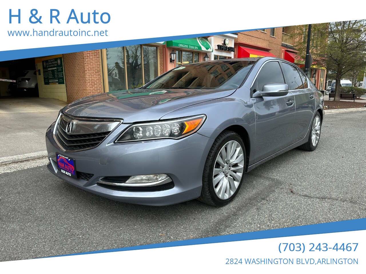 2014 Acura RLX Technology Package — Sedan — 87,123 mi — Arlington, VA