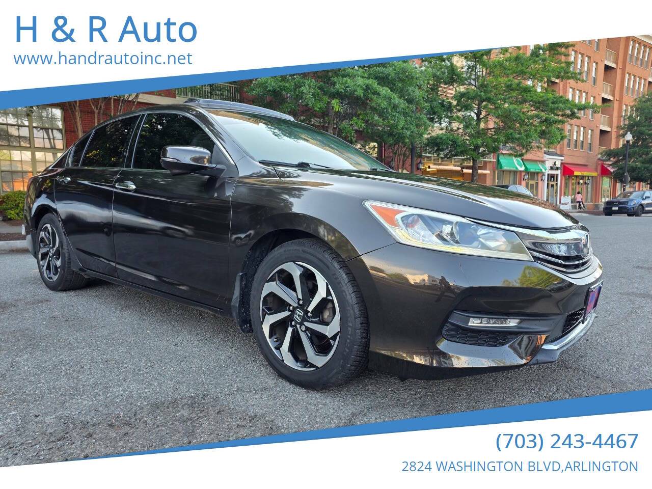 2016 Honda Accord EX-L V6 — Sedan — 99,342 mi — Arlington, VA