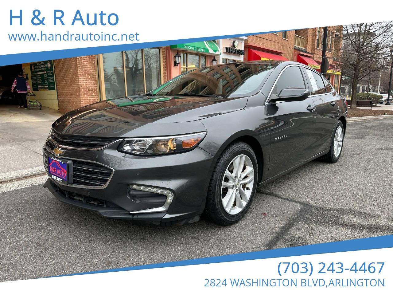 2016 Chevrolet Malibu LT — Sedan — 83,201 mi — Arlington, VA