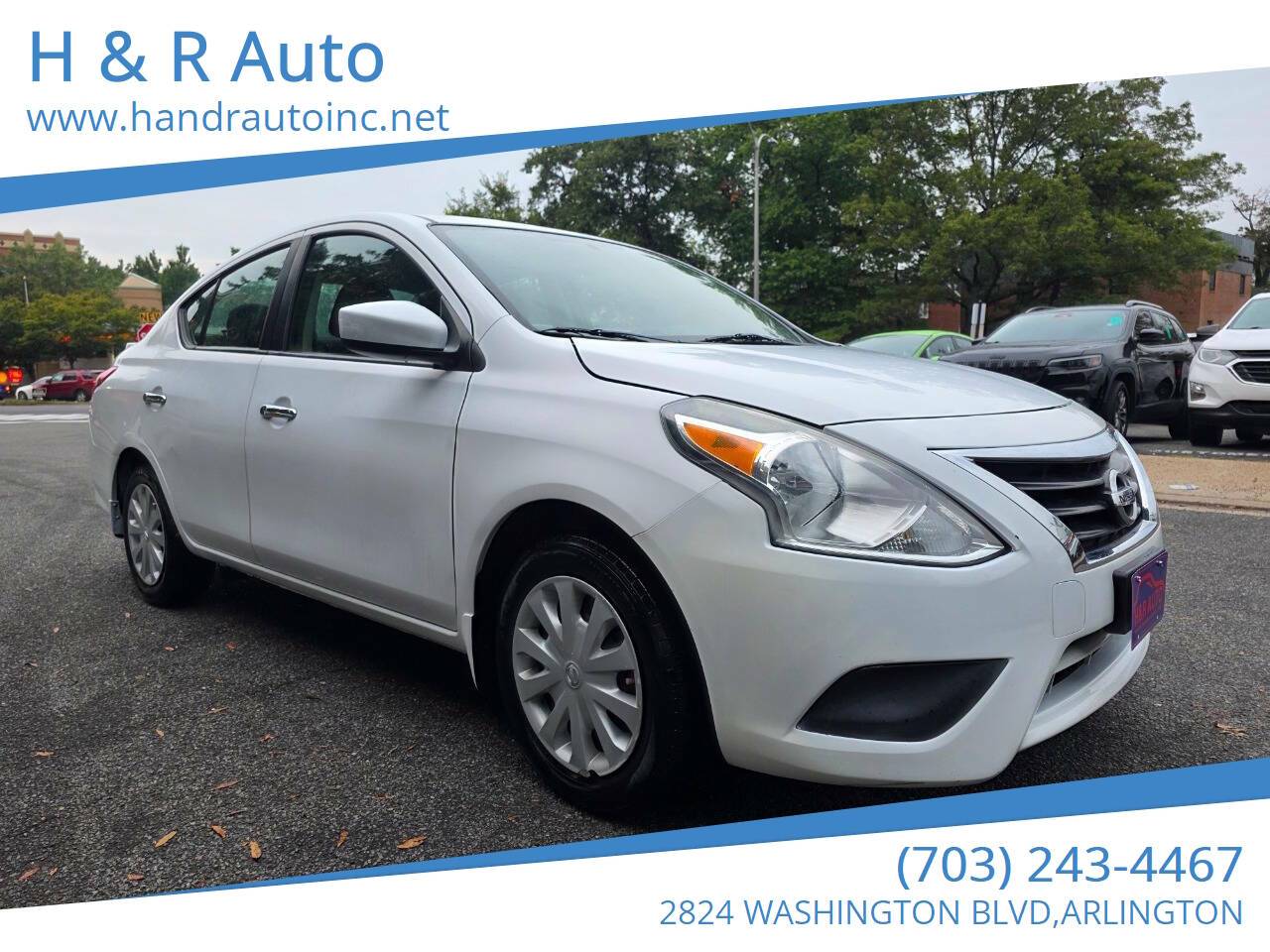 2018 Nissan Versa SV — Sedan — 61,702 mi — Arlington, VA